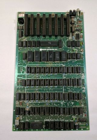 Vintage Apple Ii Plus Ii,  Computer Motherboard 820 - 0044 - 01 Date: 8118 Board 1