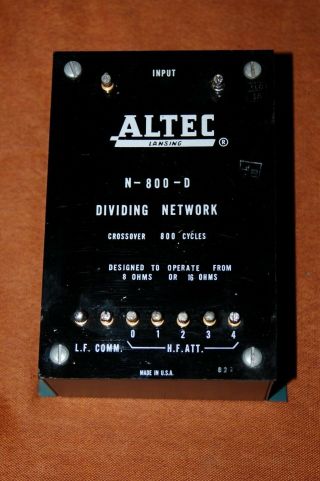 Altec N - 800 - D Dividing Network