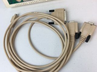 Vintage IBM / MAC : LAP - LINK Macintosh Software Including Cables and Floppys 7
