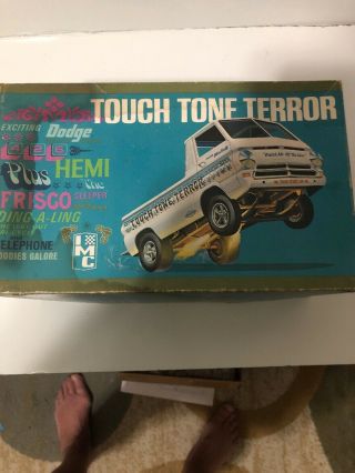 Vintage Imc Touch Tone Terror Dodge Pick - Up Truck 1:25 Model Kit