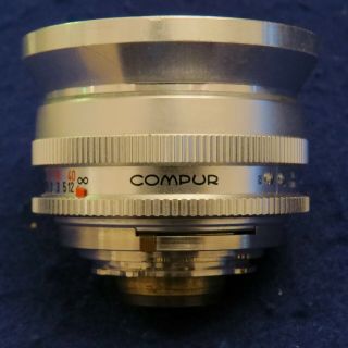 Vtg Schneider - Kreuznach Curtagon 28mm f/4 Lens Compur for Kodak Retina Reflex 4