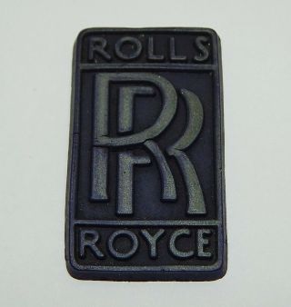 Vintage Rolls Royce Rubber Fridge Magnet Magnetic Novelties 1970 
