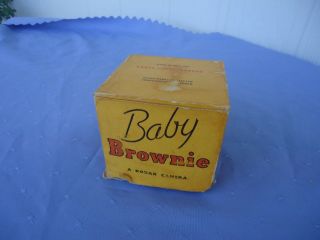 vintage art deco kodak baby brownie camera bakelite instructions box 5