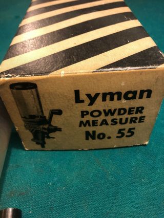 Vintage Lyman Ideal Powder Measure No.  55 Reloading 5