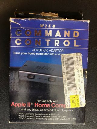Wico Command Control / Apple Ii Home Computers / Apple Iii Computers