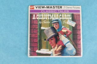 Vintage View - Master 3d Reel Packet B380 A Christmas Carol