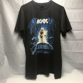 Acdc Ball Breaker Concert World Tour Shirt 1996 Vintage Brockum Mens Size Large