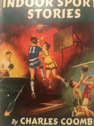 Vintage Young Readers Indoor Sports Stories Charles Coombs Illustrated Hcdj 1952