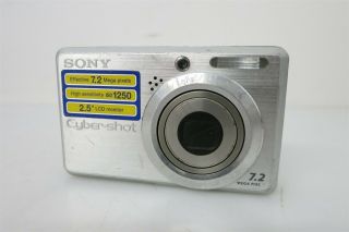 6x Point & Shoot Digital Cameras - Canon,  Sony,  Nikon Parts/Repair 1 4