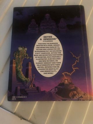 Deities & Demigods 144 Pages Cthulhu and Melnibonean TSR 2013 1E AD&D Dungeons 6