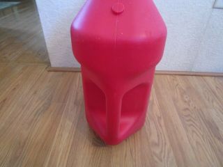 Vintage Rubbermaid 6 Gallon Vented Gas Can (Made by Gott) Model 1261 3