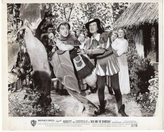 Abbott And Costello Vintage Photo Jack And The Beanstalk