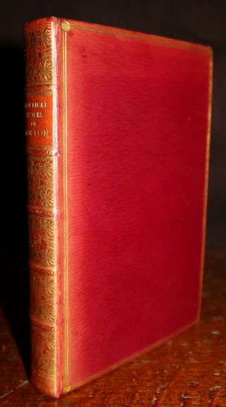 1946 The Poetical Of John Milton Bound By Bayntun Riviere Paradise Lost