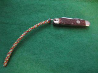 Vintage Ulster Usa Bsa Boy Scouts Camp Survival Knife With Lanyard