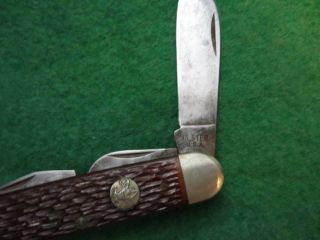 VINTAGE ULSTER USA BSA BOY SCOUTS CAMP SURVIVAL KNIFE WITH LANYARD 6