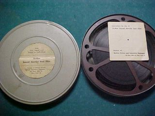 Bell & Howell Projector Service - Mans Sound Service Test Film 300 Ft.  16mm