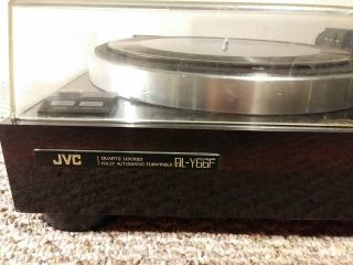 JVC Quartz Locked Fully Automatic Turntable QL - Y66F Parts / 2