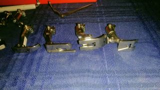 Vintage Bernina Sewing Machine Presser Foot Attachments with Case 3
