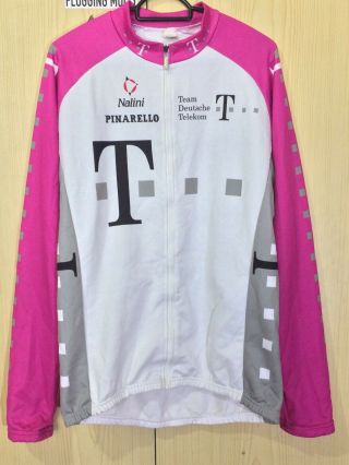 Vtg Pinarello Team Telekom T Mobile Cycling Jersey Cycle Road Bike Shirt L