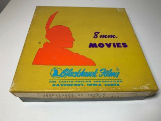 Vtg Adventures Of Tarzan Silent 8mm Movie Blackhawk Film 3 Reels