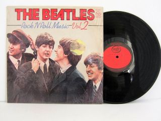Vintage The Beatles Rock N Roll Vol 2 Vinyl Lp Record Mfp 50507 1976