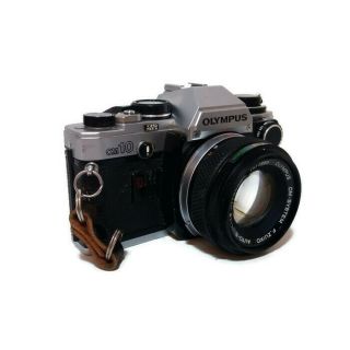 Olympus Om 10 35mm Slr Camera With Lens