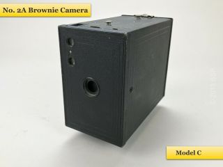 Kodak No 2a Brownie Model C Camera