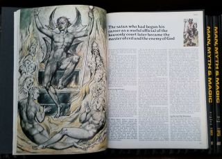 1970 MAN MYTH & MAGIC Illustrated SUPERNATURAL Encyclopedia Complete Set OCCULT 3