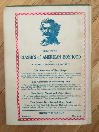 1918 Edition / THE ADVENTURES OF HUCKLEBERRY FINN / MARK TWAIN 3