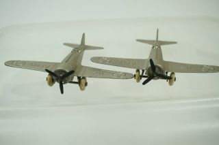Vintage Tootsietoy US Army 119 Northrup Alpha Plane Diecast Toy Airplane Silver 3