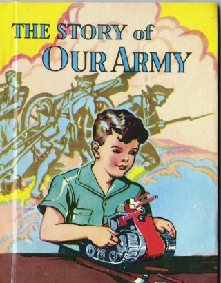 The Story of Our Navy/The Story of our Army 1942 Vintage Children ' s Books 2