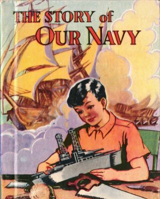 The Story of Our Navy/The Story of our Army 1942 Vintage Children ' s Books 3