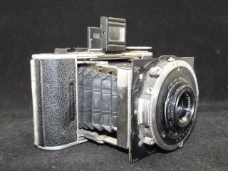 Rare Vintage F Deckel Korelle Folding Camera w/Enoldar 4.  5 f=7.  5cm & Case - 1931 3