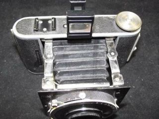 Rare Vintage F Deckel Korelle Folding Camera w/Enoldar 4.  5 f=7.  5cm & Case - 1931 6