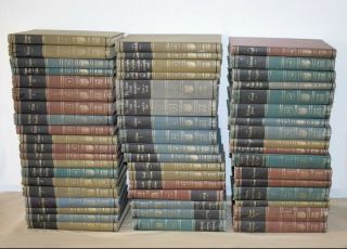 Encyclopedia Britannica Great Books Of The Western World Complete Set 1 - 54