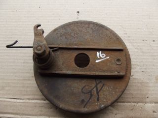 Royal Enfield Rear Brake Plate,  Vintage 6 1/2 " Diam 16