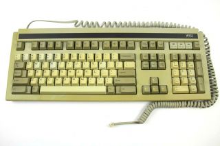 Vintage Wyse Pce Mechanical Terminal Keyboard 840358 - 01 Cherry Mx Black