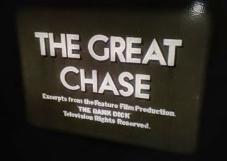 " The Great Chase " 16mm W.  C.  Fields Short Film - B&w With Optical Sound