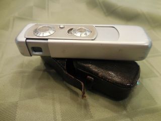 Minox Wetzlar Iii Subminiature " Spy " Camera With Case Made In Germany
