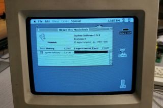Apple Macintosh Classic Computer M4150 4mb Ram Please Read