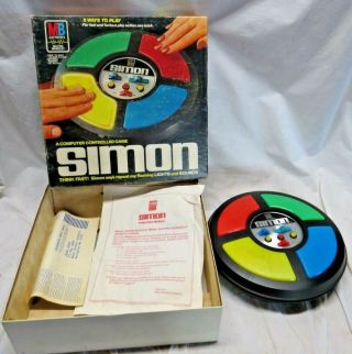 Vintage Simon Electronic Game 1979 Milton Bradley Fast