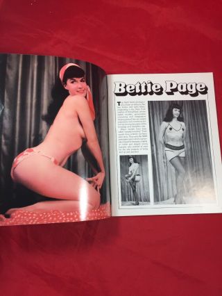 Vtg Nostalgic Look At Bettie Page 1 Irving Klaw Heels Nylons Nude Girlie Pinups 2