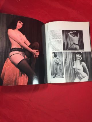 Vtg Nostalgic Look At Bettie Page 1 Irving Klaw Heels Nylons Nude Girlie Pinups 8