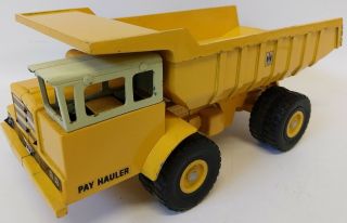 Vintage Ertl International Harvester Ih 1/16 Scale Hydraulic Payhauler Truck