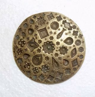 India Vintage Bronze Jewelry Die Mold/mould Hand Engraved Designs Std - 507