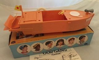 Vintage 1975 Mego Our Gang Little Rascals Rowboat Paddle Boat w/Box 3