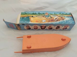 Vintage 1975 Mego Our Gang Little Rascals Rowboat Paddle Boat w/Box 7