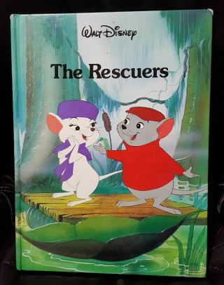 Walt Disney Classic The Rescuers - By Gallery Twin Books 1989