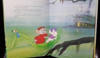 Walt Disney Classic THE RESCUERS - by Gallery Twin Books 1989 2