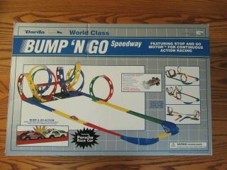Vintage 1994 Darda World Class Bump N Go Speedway 11182 Race Track